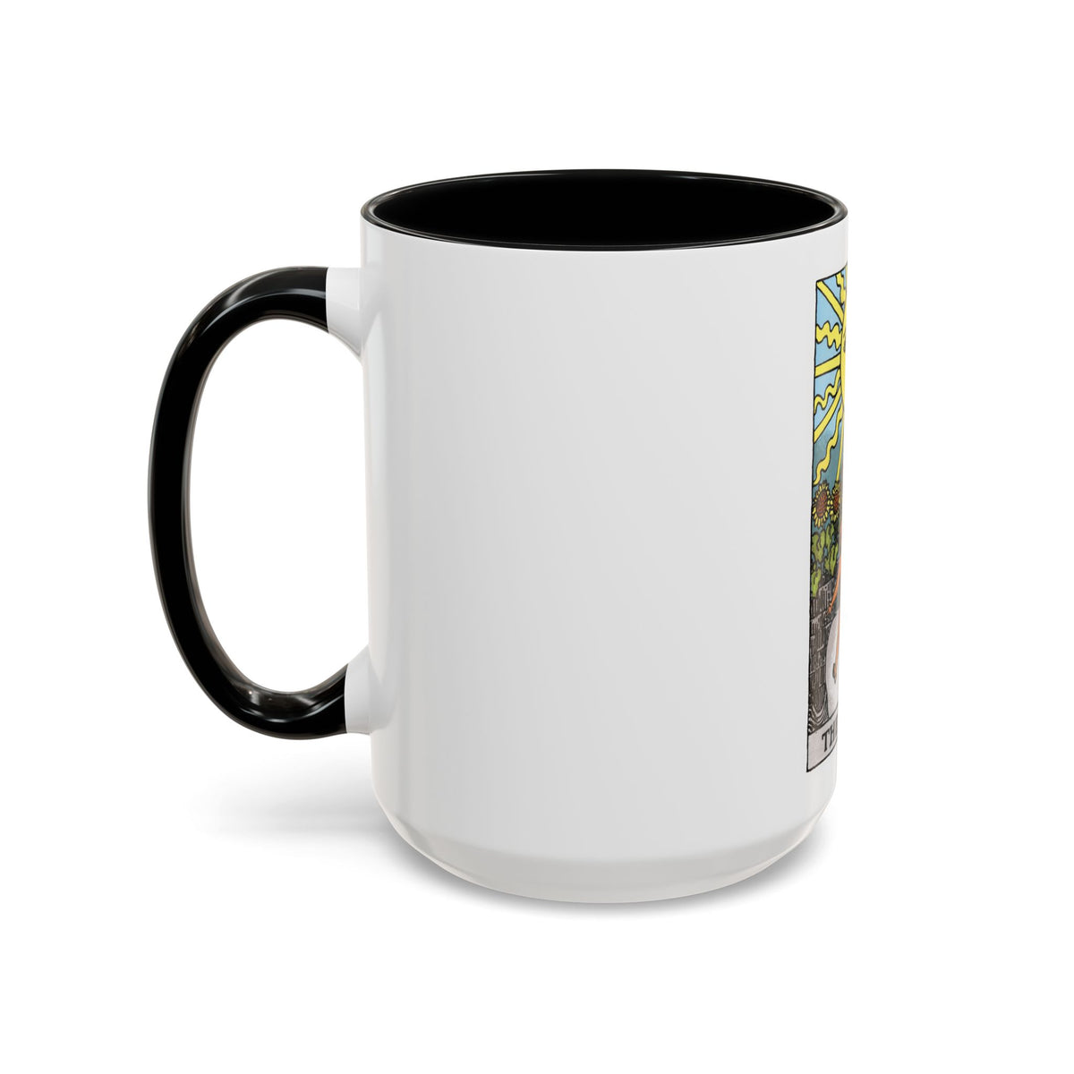 The Sun (Tarot Card) Accent Coffee Mug