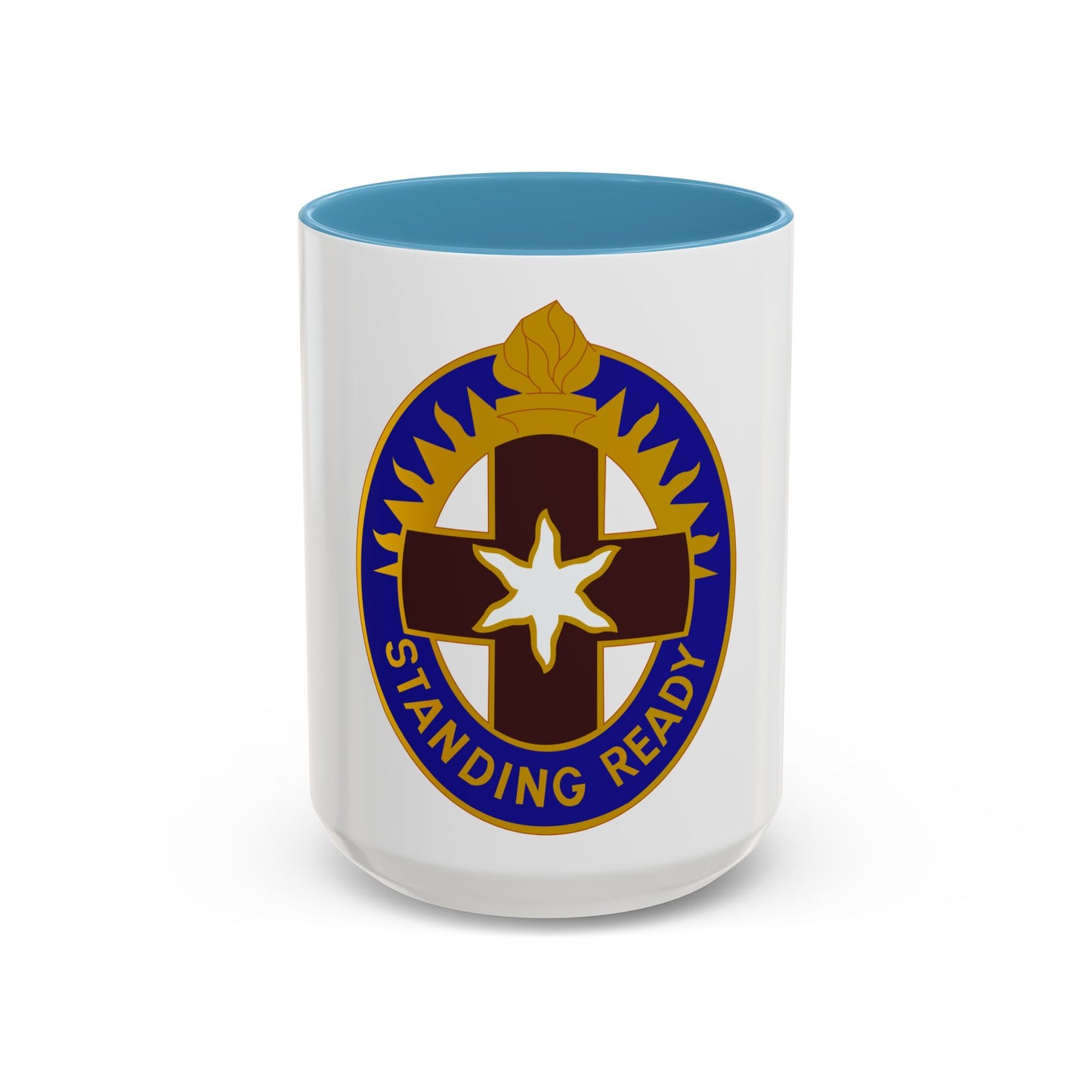Hawley US Community Hospital (U.S. Army) Accent Coffee Mug