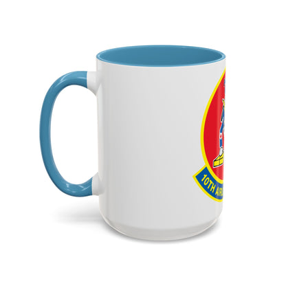 10th Airlift Squadron (U.S. Air Force) Accent Coffee Mug