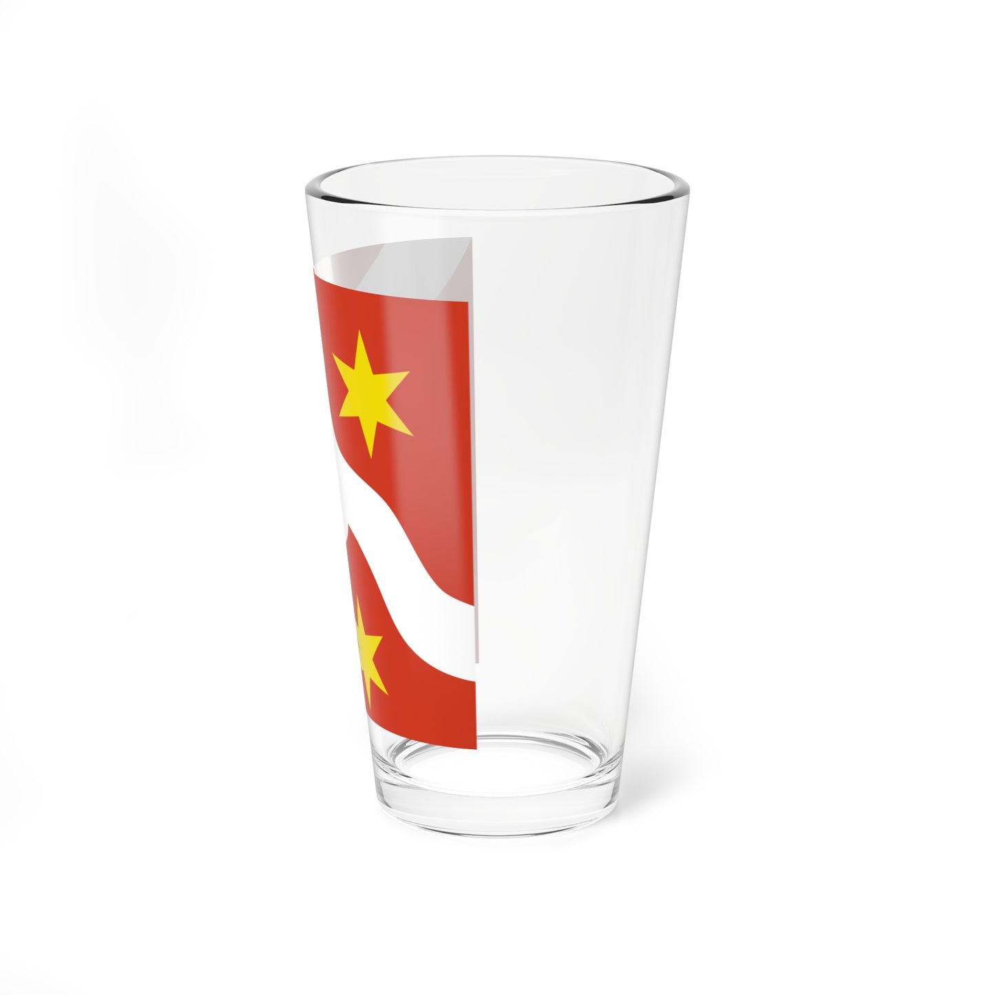 CHE Seebach ZH Flag (Switzerland) Pint Glass 16oz