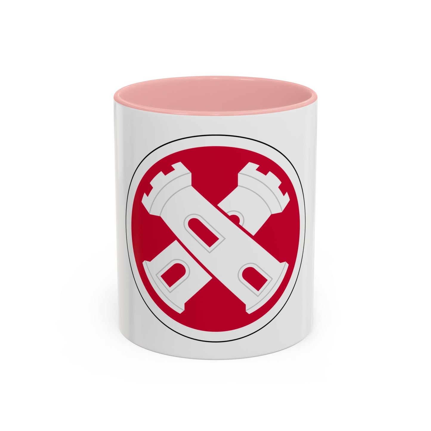 16th Engineer Brigade SSI (U.S. Army) Accent Coffee Mug