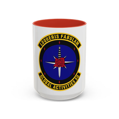 Global Activities Squadron (U.S. Air Force) Accent Coffee Mug