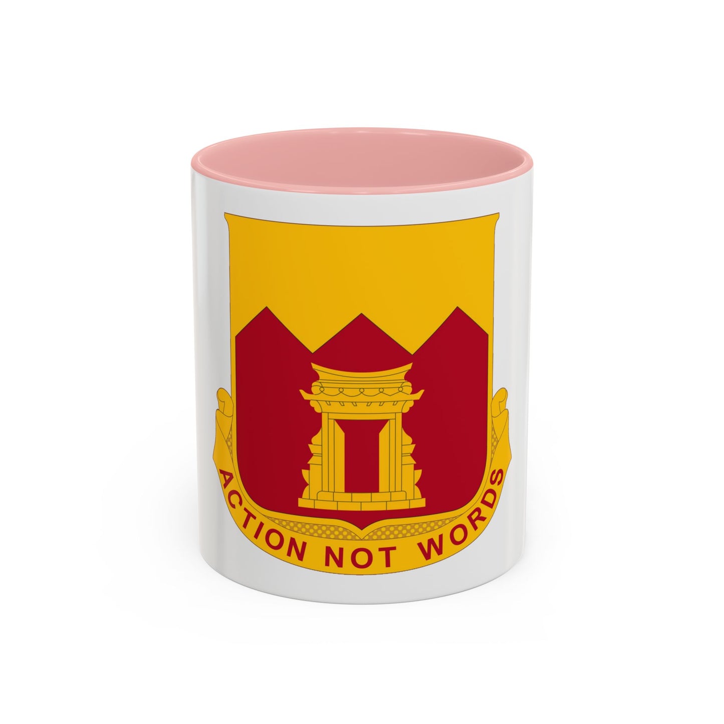 143rd Armored Field Artillery Battalion (U.S. Army) Accent Coffee Mug