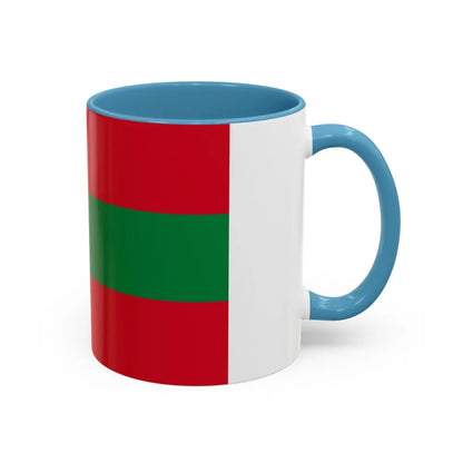 Flag of Ambato Ecuador - Accent Coffee Mug-Go Mug Yourself