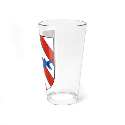 Derendingen-blazon (Switzerland) (Coat of Arms) Pint Glass 16oz