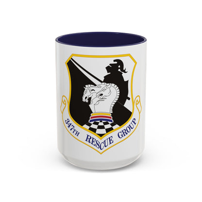347th Rescue Group (U.S. Air Force) Accent Coffee Mug