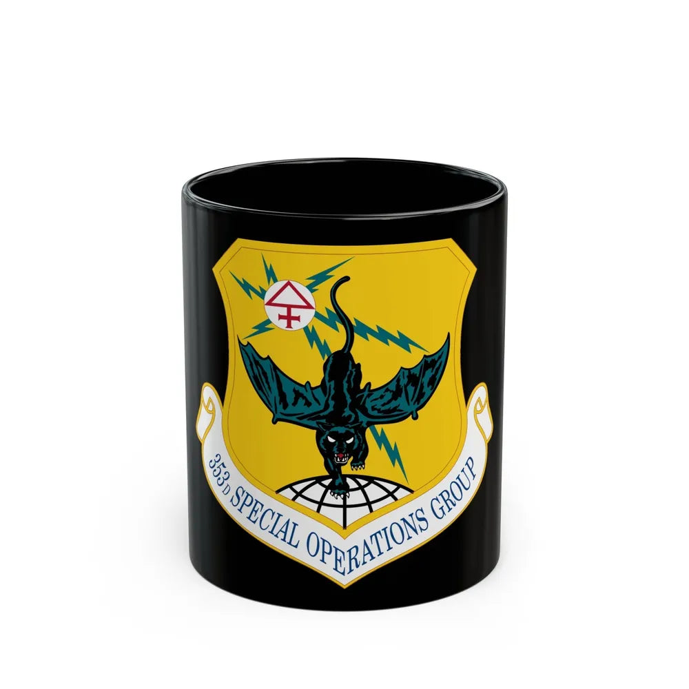 353d Special Operations Group (U.S. Air Force) Black Coffee Mug-11oz-Go Mug Yourself