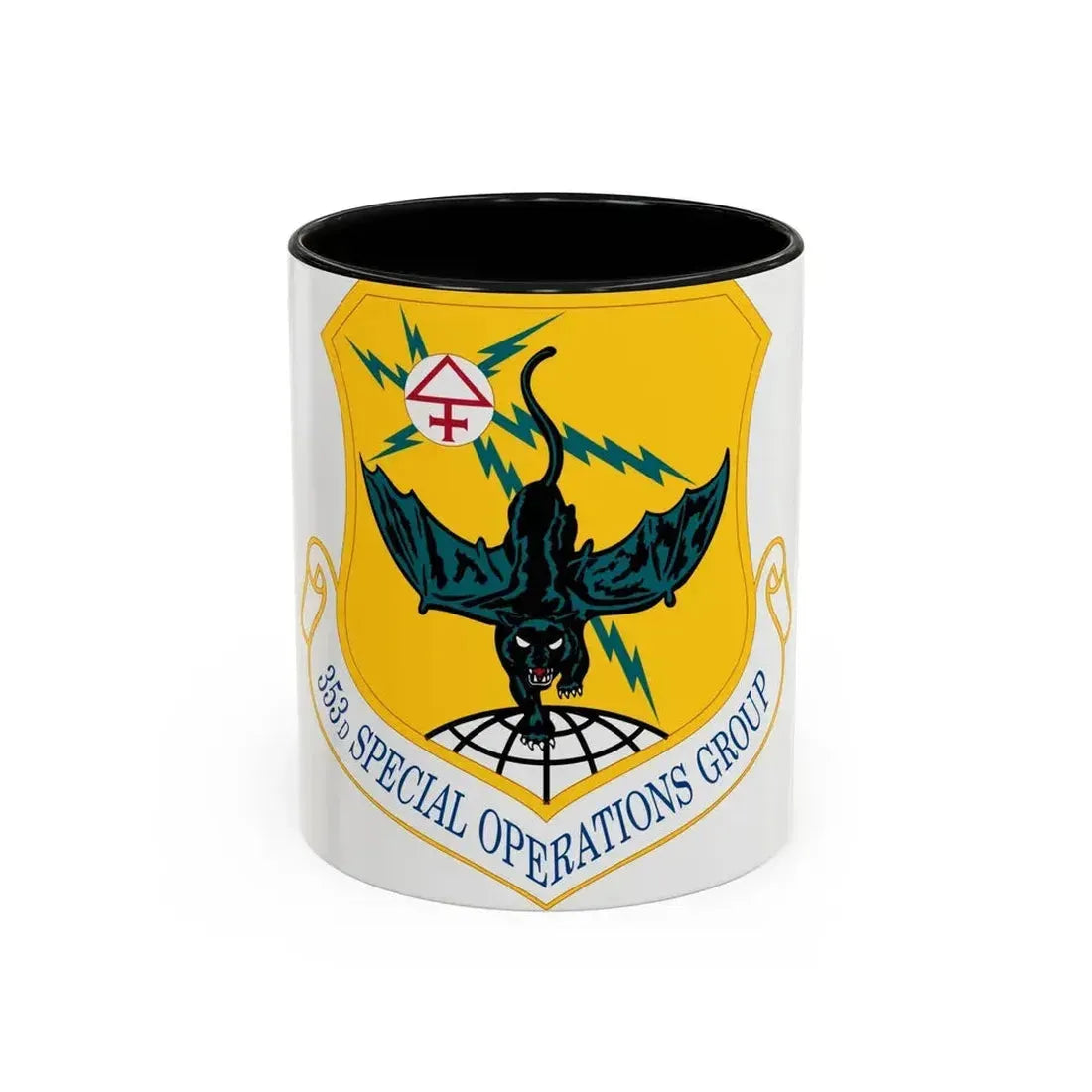353d Special Operations Group (U.S. Air Force) Accent Coffee Mug 11oz Black - Go Mug Yourself