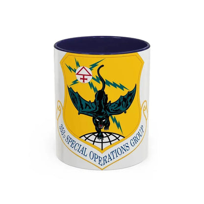 353d Special Operations Group (U.S. Air Force) Accent Coffee Mug 11oz Navy - Go Mug Yourself