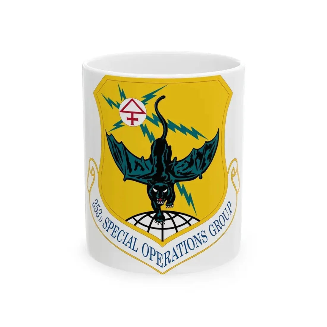 353d Special Operations Group (U.S. Air Force) White Coffee Mug 11oz - Go Mug Yourself