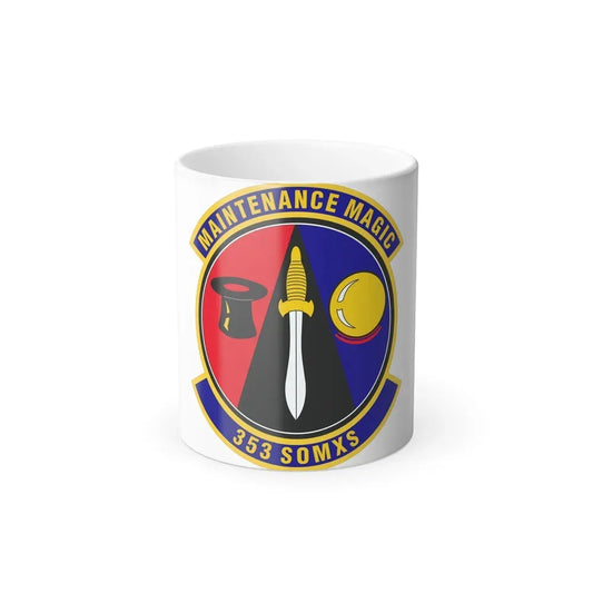 353d Special Operations Maintenance Squadron (U.S. Air Force) Color Changing Coffee Mug 11oz - Go Mug Yourself