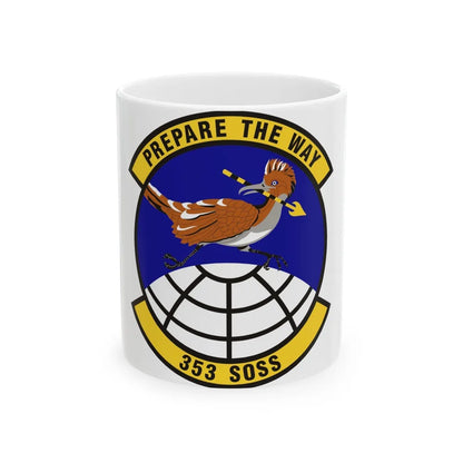 353d Special Operations Support Squadron (U.S. Air Force) White Coffee Mug-11oz-Go Mug Yourself