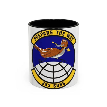 353d Special Operations Support Squadron (U.S. Air Force) Accent Coffee Mug 11oz Black - Go Mug Yourself