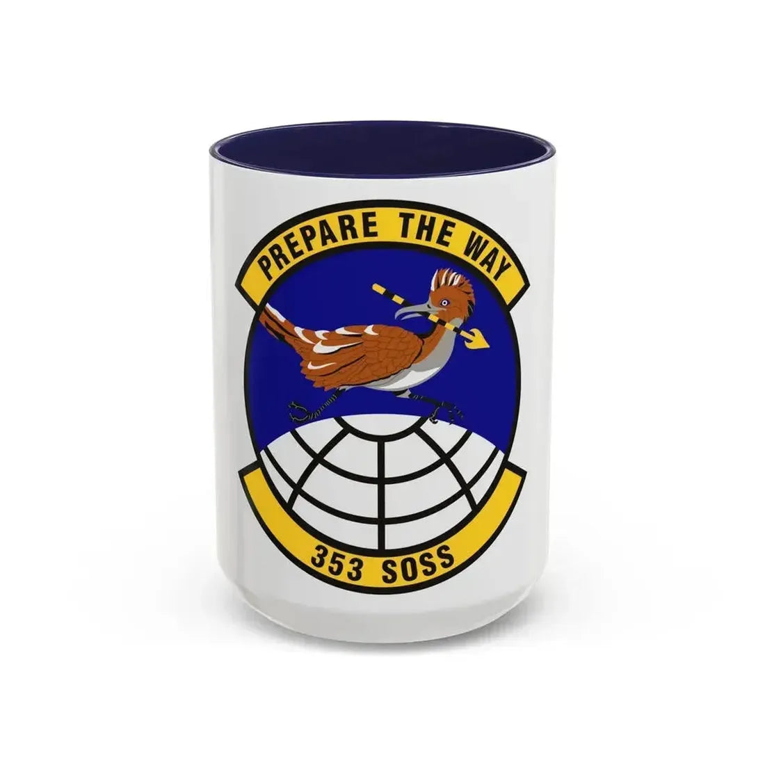 353d Special Operations Support Squadron (U.S. Air Force) Accent Coffee Mug 15oz Navy - Go Mug Yourself