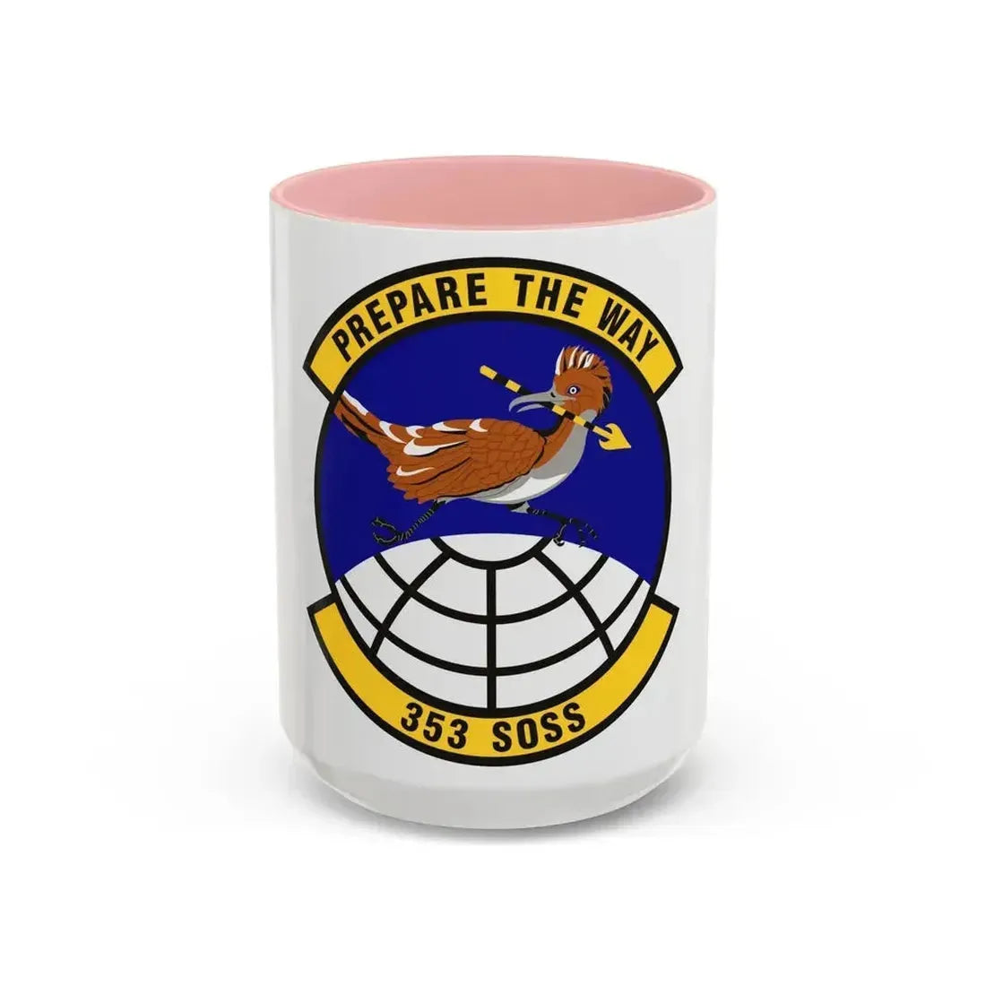353d Special Operations Support Squadron (U.S. Air Force) Accent Coffee Mug 15oz Pink - Go Mug Yourself