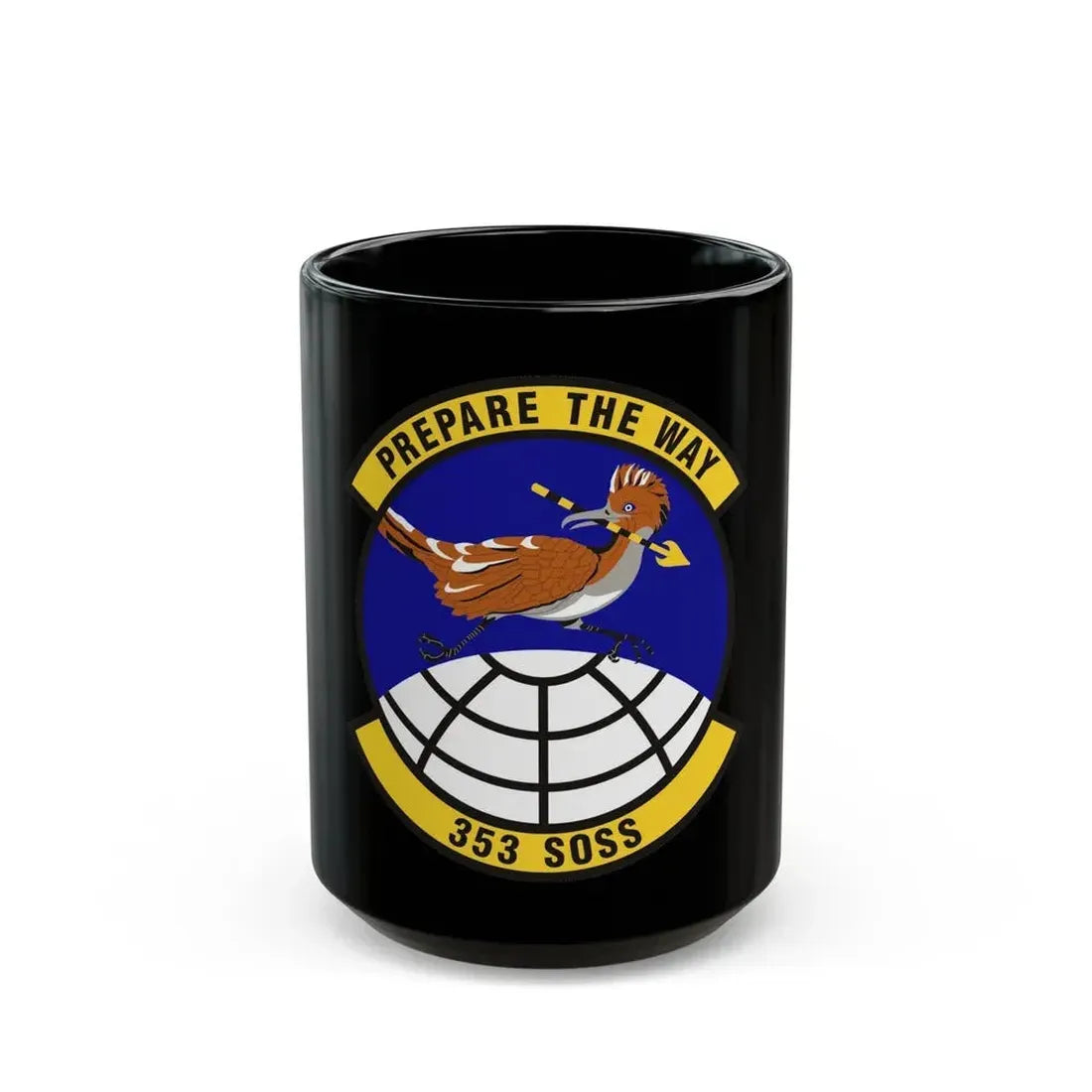 353d Special Operations Support Squadron (U.S. Air Force) Black Coffee Mug 15oz - Go Mug Yourself
