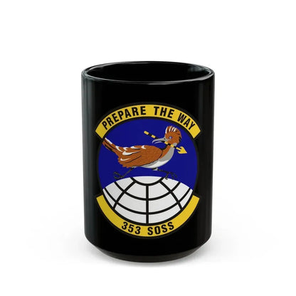 353d Special Operations Support Squadron (U.S. Air Force) Black Coffee Mug 15oz - Go Mug Yourself