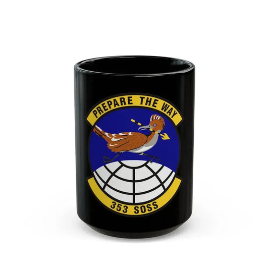 353d Special Operations Support Squadron (U.S. Air Force) Black Coffee Mug 15oz - Go Mug Yourself