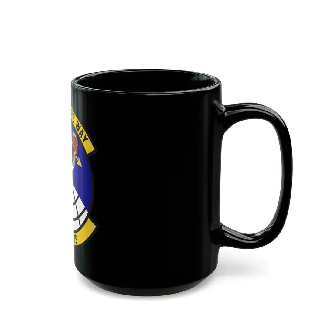 353d Special Operations Support Squadron (U.S. Air Force) Black Coffee Mug - Go Mug Yourself
