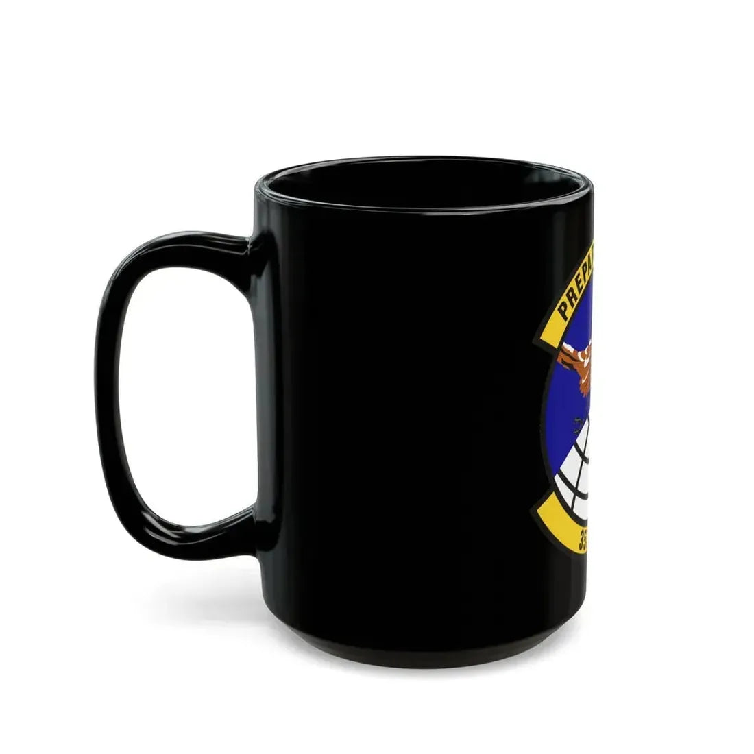 353d Special Operations Support Squadron (U.S. Air Force) Black Coffee Mug - Go Mug Yourself