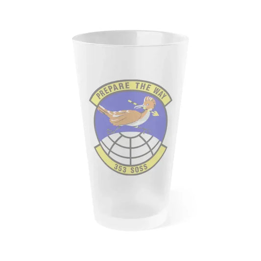 353d Special Operations Support Squadron (U.S. Air Force) Frosted Pint Glass 16oz 16oz Frosted - Go Mug Yourself