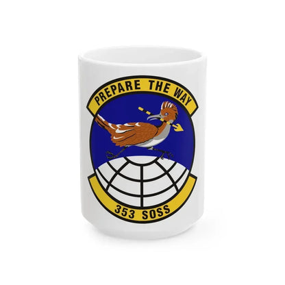 353d Special Operations Support Squadron (U.S. Air Force) White Coffee Mug 15oz - Go Mug Yourself