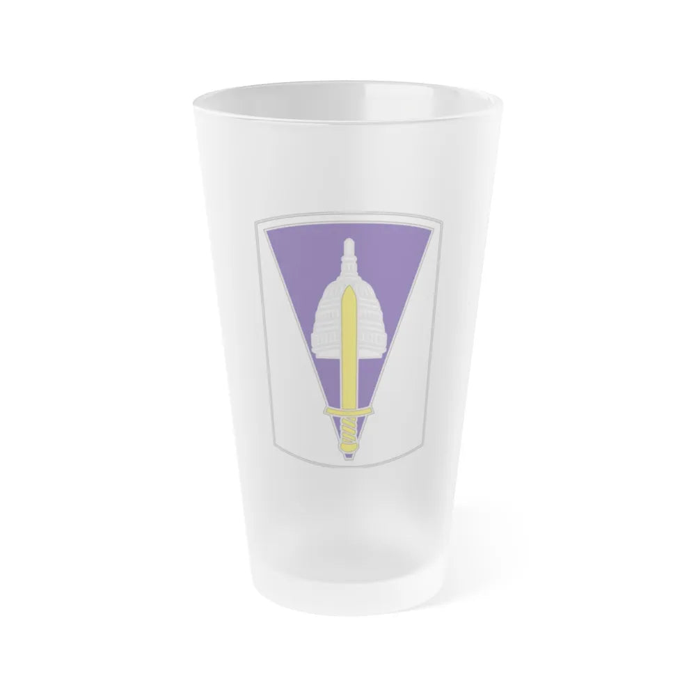 354 Civil Affairs Brigade 2 (U.S. Army) Frosted Pint Glass 16oz-Go Mug Yourself