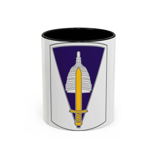 354 Civil Affairs Brigade 2 (U.S. Army) Accent Coffee Mug 11oz Black - Go Mug Yourself