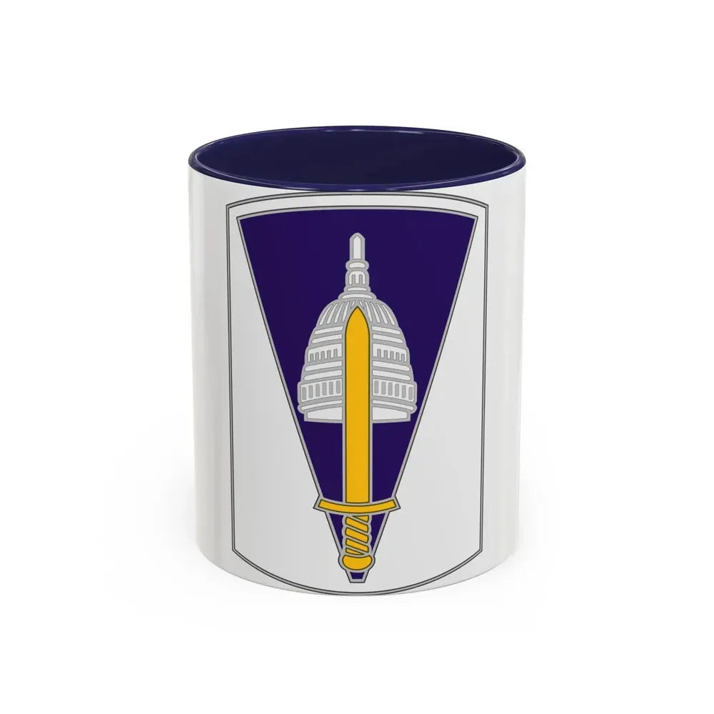 354 Civil Affairs Brigade 2 (U.S. Army) Accent Coffee Mug 11oz Navy - Go Mug Yourself