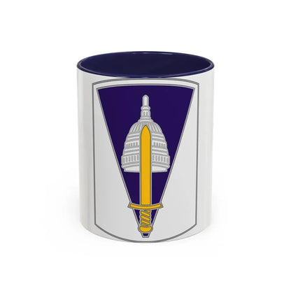 354 Civil Affairs Brigade 2 (U.S. Army) Accent Coffee Mug 11oz Navy - Go Mug Yourself