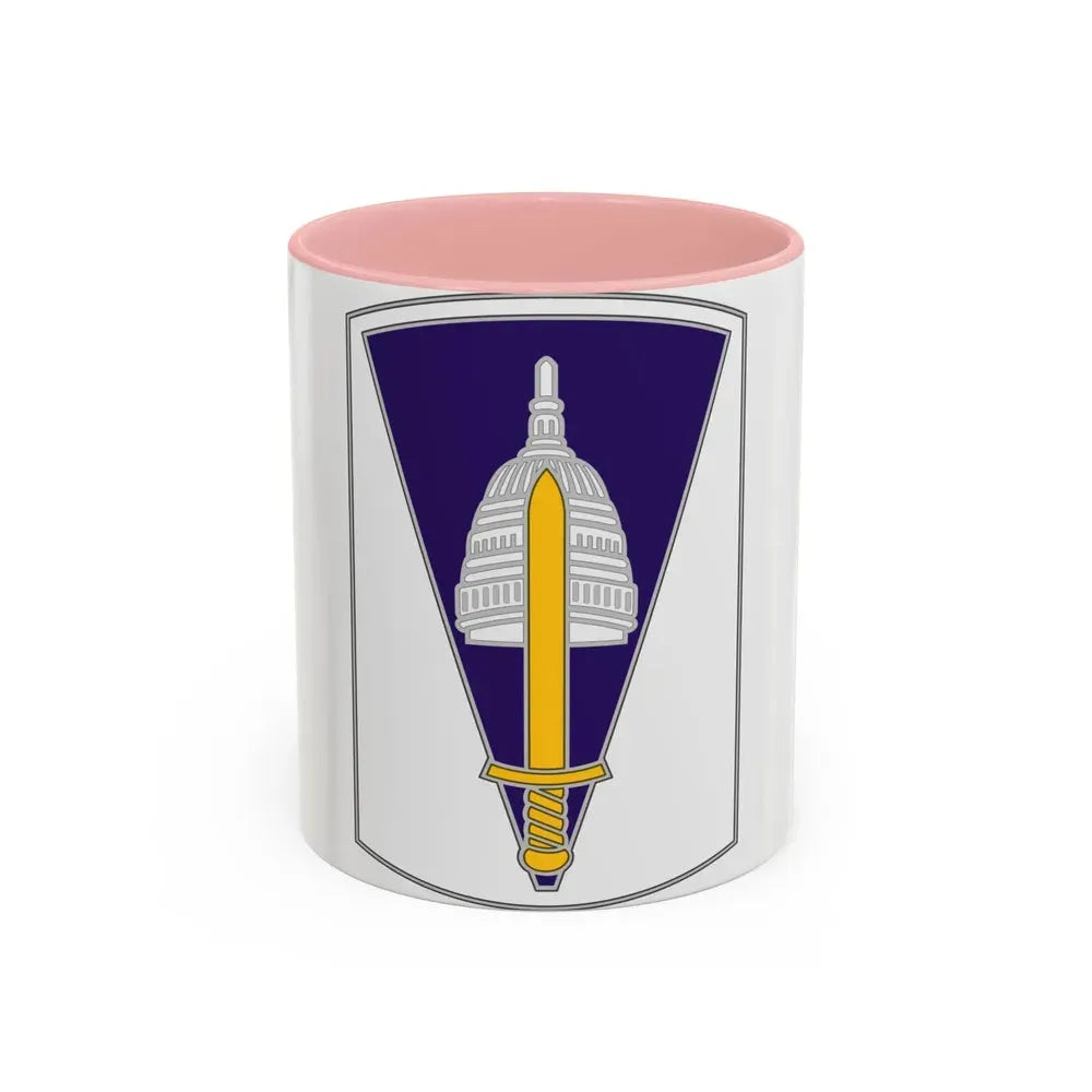 354 Civil Affairs Brigade 2 (U.S. Army) Accent Coffee Mug 11oz Pink - Go Mug Yourself