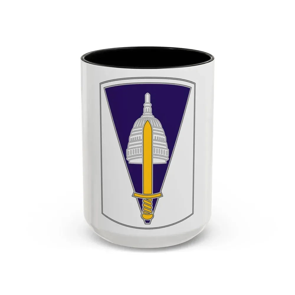 354 Civil Affairs Brigade 2 (U.S. Army) Accent Coffee Mug 15oz Black - Go Mug Yourself