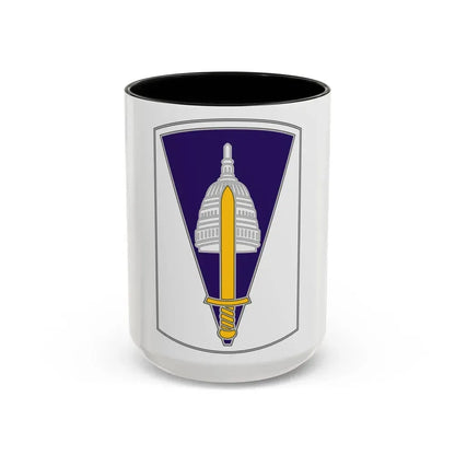 354 Civil Affairs Brigade 2 (U.S. Army) Accent Coffee Mug 15oz Black - Go Mug Yourself
