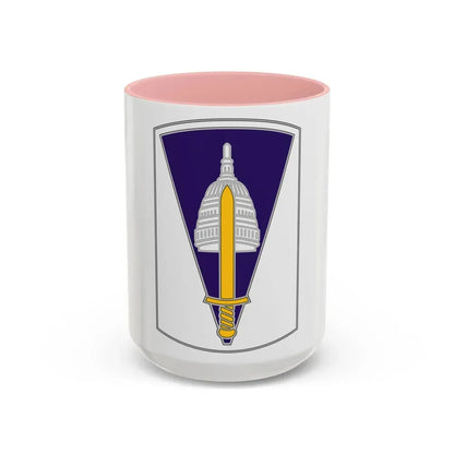 354 Civil Affairs Brigade 2 (U.S. Army) Accent Coffee Mug 15oz Pink - Go Mug Yourself