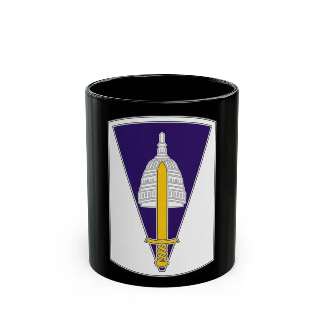 354 Civil Affairs Brigade 2 (U.S. Army) Black Coffee Mug 11oz - Go Mug Yourself