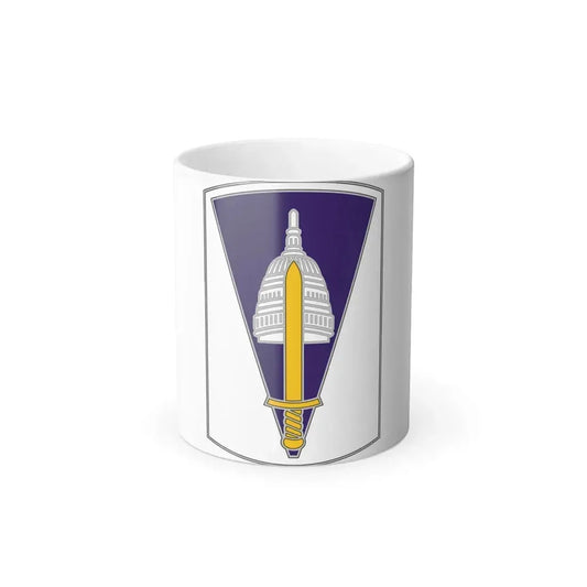 354 Civil Affairs Brigade 2 (U.S. Army) Color Changing Coffee Mug 11oz - Go Mug Yourself