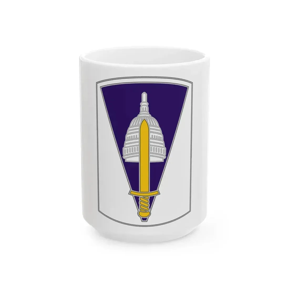 354 Civil Affairs Brigade 2 (U.S. Army) White Coffee Mug 15oz - Go Mug Yourself