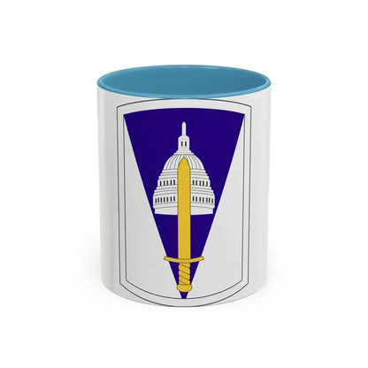 354 Civil Affairs Brigade (U.S. Army) Accent Coffee Mug 11oz Light Blue - Go Mug Yourself