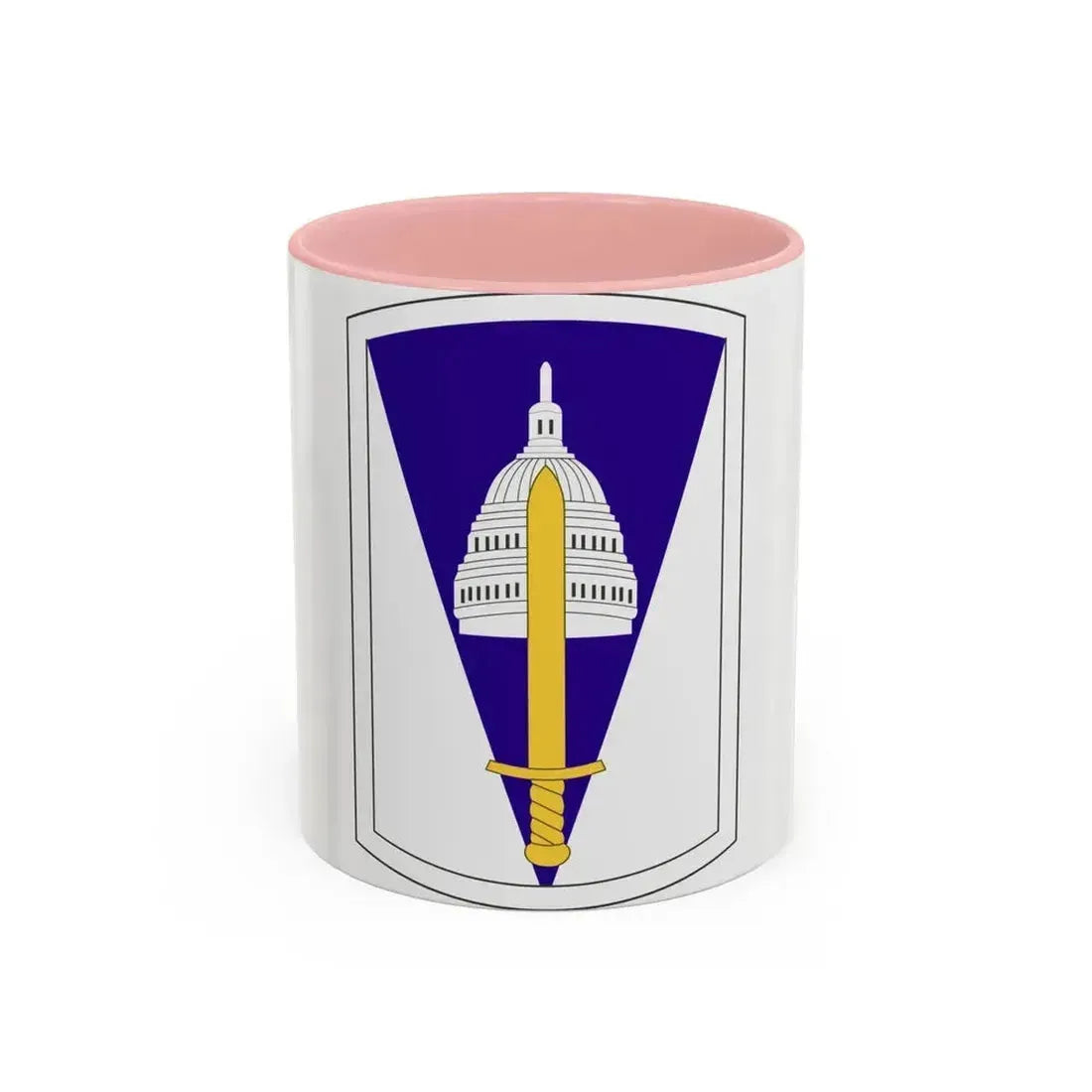 354 Civil Affairs Brigade (U.S. Army) Accent Coffee Mug 11oz Pink - Go Mug Yourself