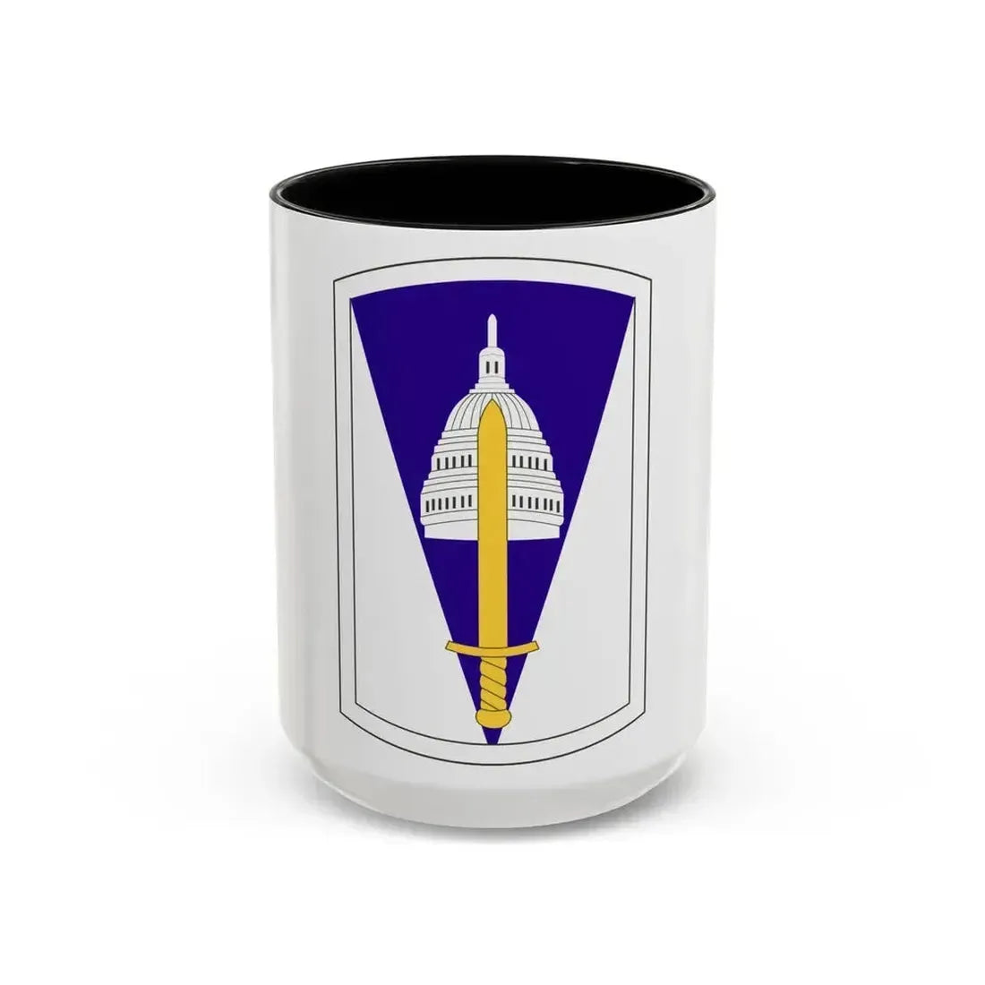 354 Civil Affairs Brigade (U.S. Army) Accent Coffee Mug 15oz Black - Go Mug Yourself