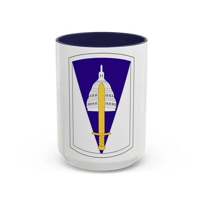 354 Civil Affairs Brigade (U.S. Army) Accent Coffee Mug 15oz Navy - Go Mug Yourself