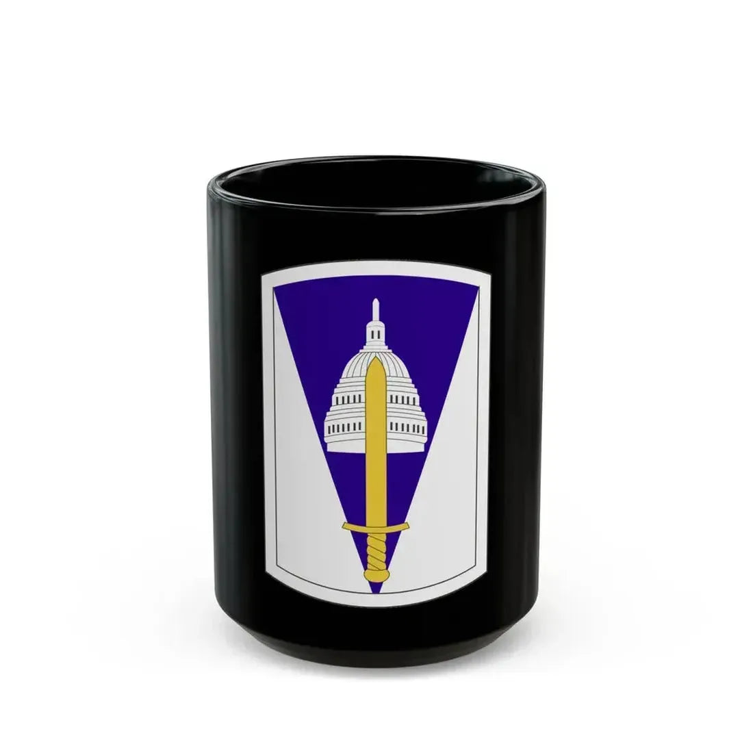 354 Civil Affairs Brigade (U.S. Army) Black Coffee Mug 15oz - Go Mug Yourself