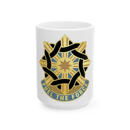 354 Quartermaster Group (U.S. Army) White Coffee Mug-15oz-Go Mug Yourself