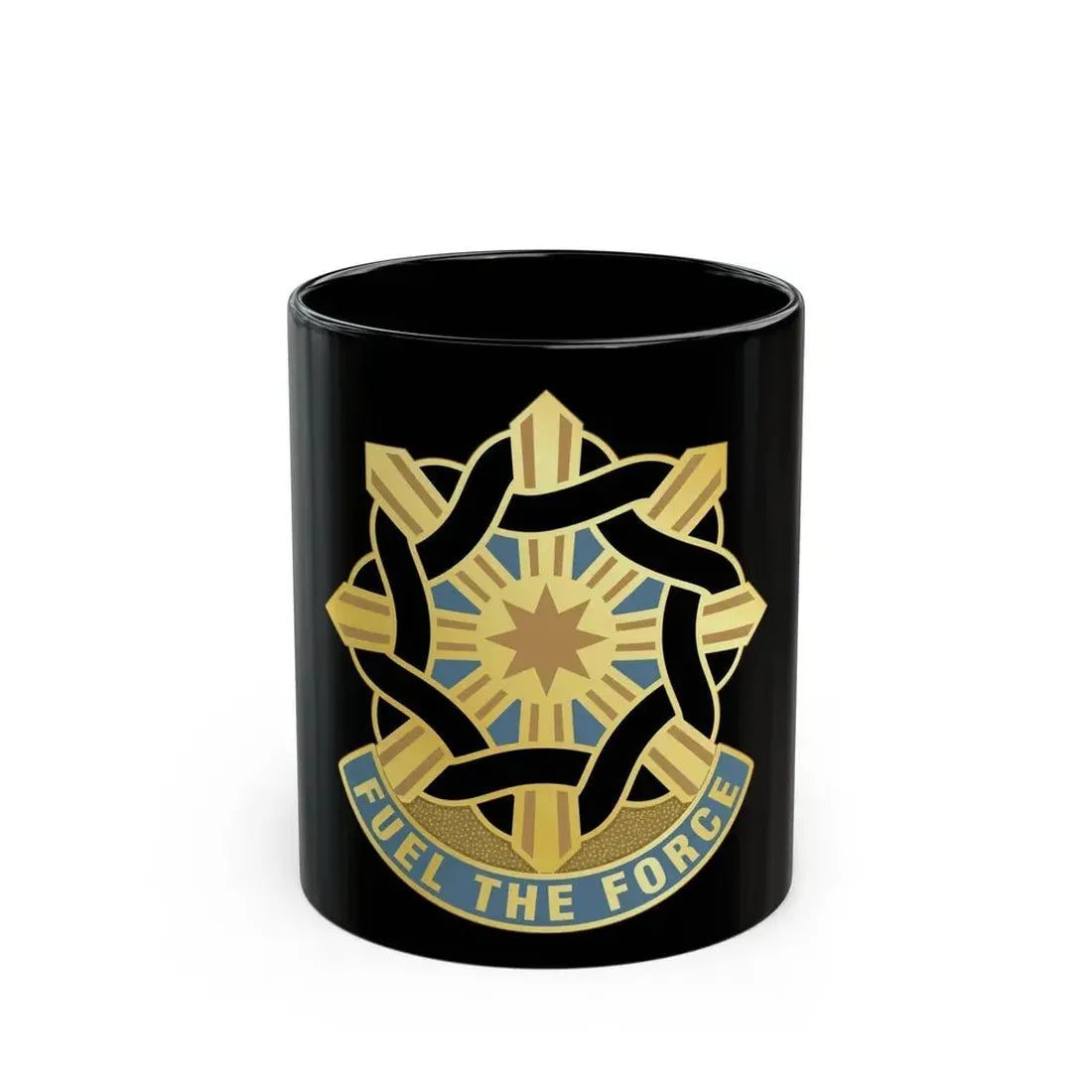 354 Quartermaster Group (U.S. Army) Black Coffee Mug 11oz - Go Mug Yourself