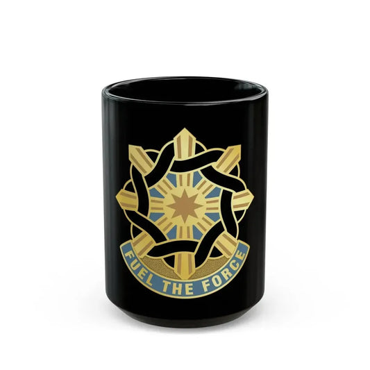 354 Quartermaster Group (U.S. Army) Black Coffee Mug 15oz - Go Mug Yourself