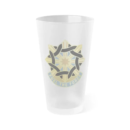 354 Quartermaster Group (U.S. Army) Frosted Pint Glass 16oz Default Title - Go Mug Yourself
