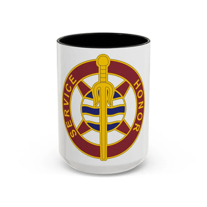 354 Transportation Battalion (U.S. Army) Accent Coffee Mug-15oz-Black-Go Mug Yourself