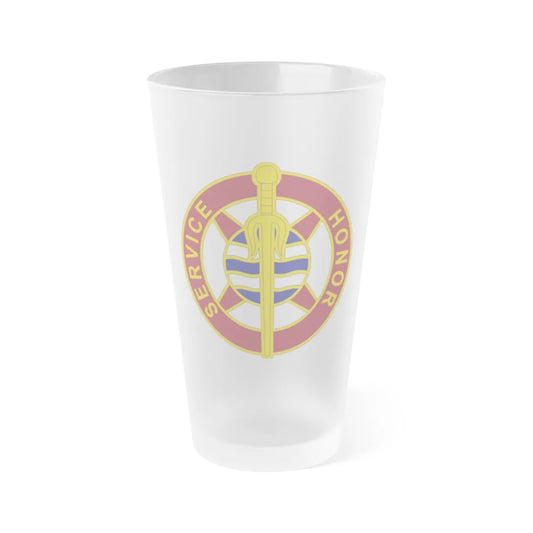 354 Transportation Battalion (U.S. Army) Frosted Pint Glass 16oz-Go Mug Yourself