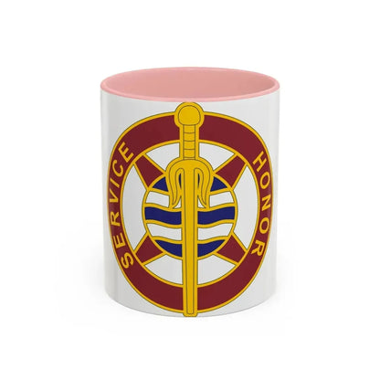 354 Transportation Battalion (U.S. Army) Accent Coffee Mug 11oz Pink - Go Mug Yourself