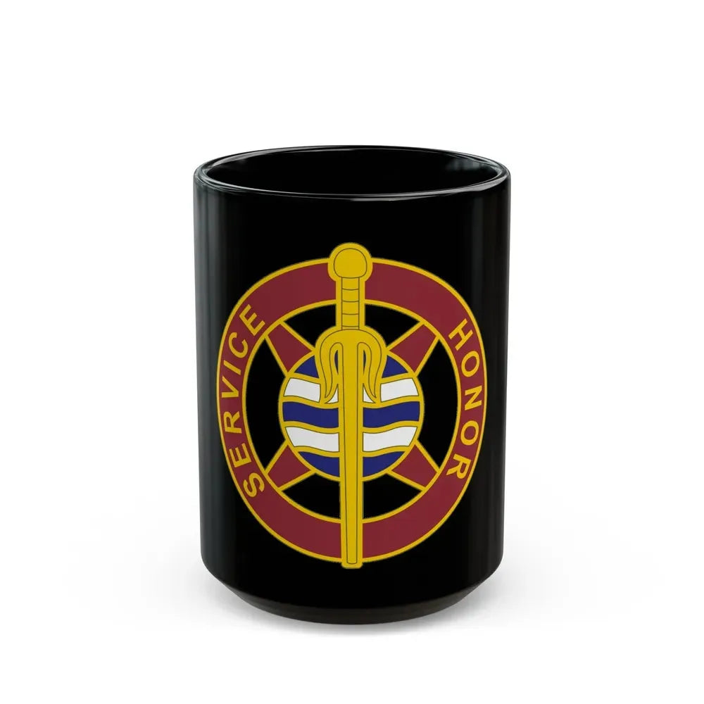 354 Transportation Battalion (U.S. Army) Black Coffee Mug 15oz - Go Mug Yourself